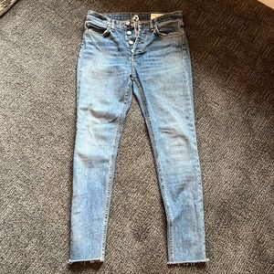 Rag and Bone Nina Hi-Rise Ankle Skinny Jean